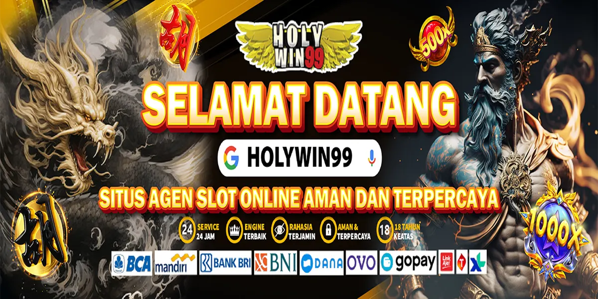 Banner promosi terbesar Holywin99, daftar sekarang